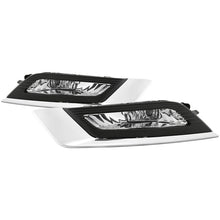 画像をギャラリービューアに読み込む, Spyder 17-18 Ford Fusion OEM Fog Lights w/ Switch &amp; Cover - Clear (FL-FFUS17-C)