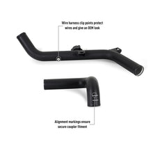 画像をギャラリービューアに読み込む, Mishimoto 21+ Bronco 2.7 Stock Location INT Kit MWBK Pipes SL Cooler