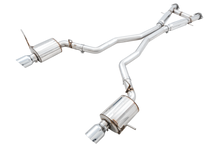 画像をギャラリービューアに読み込む, AWE Tuning 2020 Jeep Grand Cherokee SRT Touring Edition Exhaust - Chrome Silver Tips