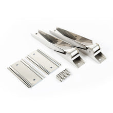 画像をギャラリービューアに読み込む, Rugged Ridge 97-06 Jeep Wrangler Stainless Steel Tailgate Hinges