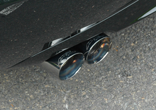 画像をギャラリービューアに読み込む, AWE Tuning Audi B7 A4 3.2L Track Edition Quad Tip Exhaust - Diamond Black Tips