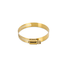 画像をギャラリービューアに読み込む, Mishimoto High-Torque Worm Gear Clamp 1.06in.-2.01in. (27mm-51mm) - Pack of 10 - Gold