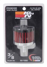 画像をギャラリービューアに読み込む, K&amp;N Steel Base Crankcase Vent Filter 0.375in Vent OD x 2in OD x 1.5in Height