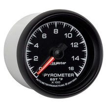 画像をギャラリービューアに読み込む, Autometer ES 52.4mm Pyrometer 0-1600 Degree F FSE Gauge