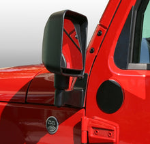 画像をギャラリービューアに読み込む, Rugged Ridge 07-18 Jeep Wrangler JK Black Mirror Filler Plates