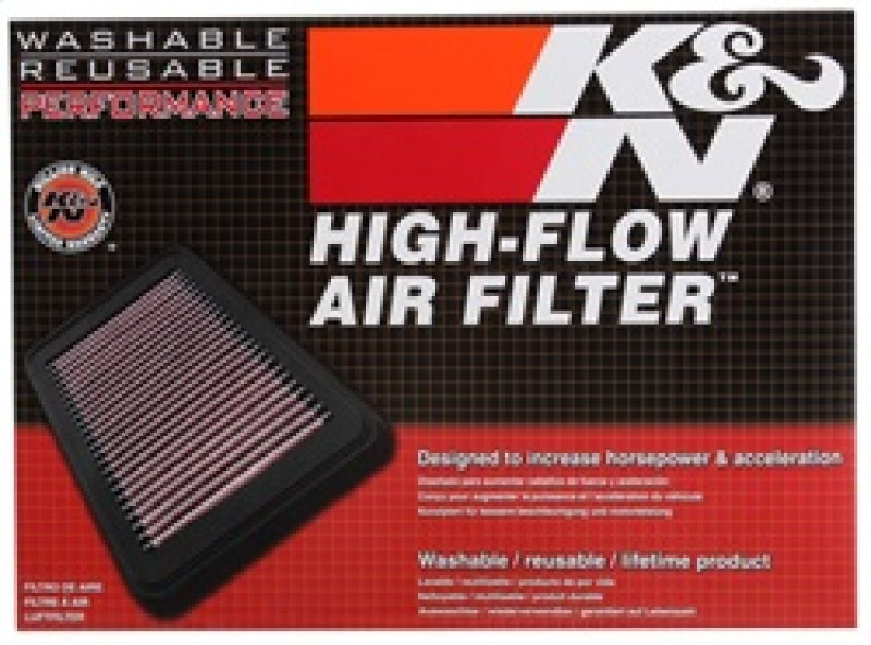 K&N 17-19 SsanYong Rexton L4-2.2L DSL Replacement Drop In Air Filter