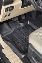 画像をギャラリービューアに読み込む, Rugged Ridge Floor Liner Front Black 2015-2020 Ford F-150 / Raptor / Extended / Super Crew Cab