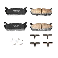画像をギャラリービューアに読み込む, Power Stop 91-96 Ford Escort Rear Z17 Evolution Ceramic Brake Pads w/Hardware