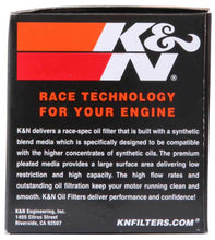 画像をギャラリービューアに読み込む, K&amp;N Suzuki / Arctic Cat / Cagiva / Kawasaki / KYMCO / Aprilia 2.813in OD x 3.221in H Oil Filter