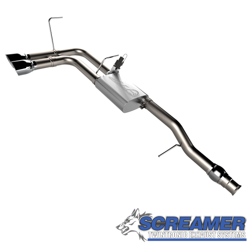2014 - 2018 Silverado/Sierra QTP Screamer Side Exit Cat Back - R70オートパーツ【公式】