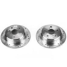 画像をギャラリービューアに読み込む, Power Stop 97-01 Lexus ES300 Rear Evolution Drilled &amp; Slotted Rotors - Pair