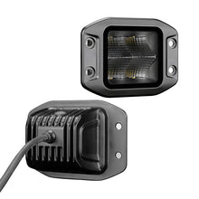 画像をギャラリービューアに読み込む, Go Rhino Xplor Blackout Series Cube LED Flood Light Kit (Flush Mount) 3x3 - Blk (Pair)