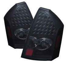 画像をギャラリービューアに読み込む, xTune Chrysler 300C 05-07 LED Tail Lights Black Smoke ALT-JH-C305-LED-BSM