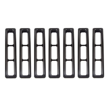 画像をギャラリービューアに読み込む, Rugged Ridge Grille Inserts Black 97-06 Jeep Wrangler