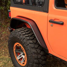 画像をギャラリービューアに読み込む, Rugged Ridge HD Steel Tube Fenders Full Set Black 18-19 JL