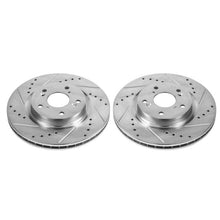 画像をギャラリービューアに読み込む, Power Stop 12-16 Honda CR-V Front Evolution Drilled &amp; Slotted Rotors - Pair