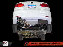 画像をギャラリービューアに読み込む, AWE Tuning Mk6 Jetta 2.5L Track Edition Exhaust - Polished Silver Tips