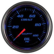 画像をギャラリービューアに読み込む, Autometer Cobalt 66mm 0-100 PSI Oil Pressure Gauge