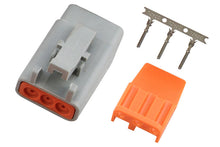 画像をギャラリービューアに読み込む, Haltech Male Deutsch DTM-3 Connector 7.5 Amp Plug &amp; Pins