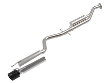 画像をギャラリービューアに読み込む, aFe Lexus IS300 01-05 L6-3.0L Takeda Cat-Back Exhaust System- Black Tip