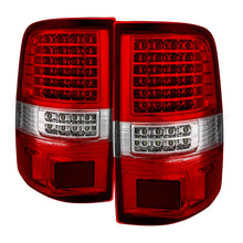 画像をギャラリービューアに読み込む, xTune Ford F150 Styleside 04-08 LED Tail Lights Red Clear ALT-JH-FF15004-LED-G2-RC