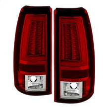 画像をギャラリービューアに読み込む, Spyder Chevy Silverado 1500/2500 03-06 Version 2 LED Tail Lights - Red Clear ALT-YD-CS03V2-LED-RC