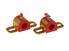 画像をギャラリービューアに読み込む, Prothane Universal Greasable Sway Bar Bushings - 3/4in - Type A Bracket - Red