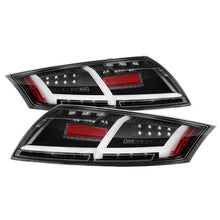 画像をギャラリービューアに読み込む, Spyder Audi TT 07-12 LED Tail Lights Black ALT-YD-ATT07-LED-BK