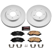画像をギャラリービューアに読み込む, Power Stop 07-12 Dodge Caliber Front Z17 Evolution Geomet Coated Brake Kit