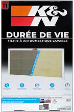 画像をギャラリービューアに読み込む, K&amp;N HVAC Filter - 16 x 25 x 1