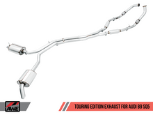 画像をギャラリービューアに読み込む, AWE Tuning Audi B9 SQ5 Non-Resonated Touring Edition Cat-Back Exhaust - No Tips (Turn Downs)