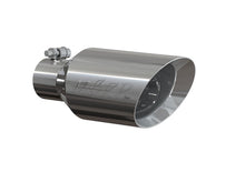 画像をギャラリービューアに読み込む, MBRP Universal Tip 4.5 O.D. Dual Walled Angled Rolled End 2.5 Inlet 12in Length - T304