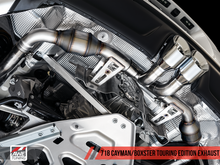 画像をギャラリービューアに読み込む, AWE Tuning Porsche 718 Boxster / Cayman Touring Edition Exhaust - Chrome Silver Tips
