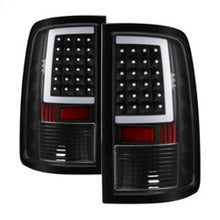 画像をギャラリービューアに読み込む, xTune 13-18 Dodge Ram 1500 LED Tail Lights - Black (ALT-ON-DRAM13V2-LBLED-BK)