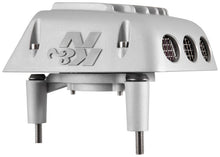 画像をギャラリービューアに読み込む, K&amp;N Street Metal Intake System 01-16 Harley-Davidson Shaker Silver H/D Softail/Dyna Fl