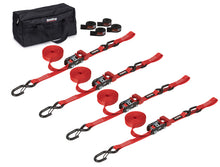 画像をギャラリービューアに読み込む, SpeedStrap 1In Heavy Duty Motorcycle/ATV Tie-Down Kit - Red