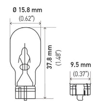画像をギャラリービューアに読み込む, Hella Bulb 921 12V 16W W2.1X9.5d T5