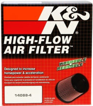 画像をギャラリービューアに読み込む, K&amp;N Universal Clamp-On Air Filter 3in FLG / 6in B / 4-1/2in T / 6in H