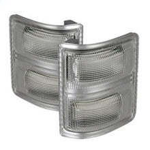 画像をギャラリービューアに読み込む, xTune Ford Superduty 08-14 F250-F550 Amber LED Mirror Signal Lens - Clear ACC-LED-FDSD08-MR-C