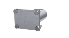画像をギャラリービューアに読み込む, QTP 3in Weld-On QTEC Low Profile Conncetion Oval Tube Kit