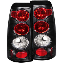 画像をギャラリービューアに読み込む, ANZO 1999-2002 Chevrolet Silverado 1500 Taillights Black