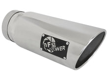 画像をギャラリービューアに読み込む, aFe MACHForce-Xp 5in Inlet x 6in Outlet x 15in length Polished Exhaust Tip