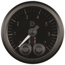 画像をギャラリービューアに読み込む, Autometer Stack 52mm 0-7 Bar M10 Male Pro-Control Oil Pressure Gauge - Black