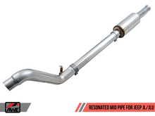 画像をギャラリービューアに読み込む, AWE Tuning 2018+ Jeep Wrangler JL/JLU 3.6L Resonated Mid Pipe