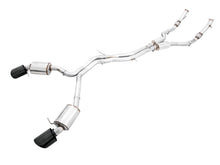 画像をギャラリービューアに読み込む, AWE Tuning Audi B9 RS 5 2.9L (Res.For Performance Cat) Touring Edition Exhaust w/ Diamond Black Tips