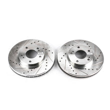 画像をギャラリービューアに読み込む, Power Stop 89-96 Nissan 300ZX Front Evolution Drilled &amp; Slotted Rotors - Pair