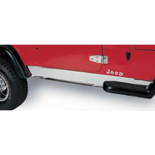画像をギャラリービューアに読み込む, Rugged Ridge 97-06 Jeep Wrangler TJ Stainless Steel Rocker Panel Cover