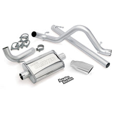 画像をギャラリービューアに読み込む, Banks Power 07-11 Jeep 3.8L Wrangler - 2dr Monster Exhaust System - SS Single Exhaust w/ Chrome Tip