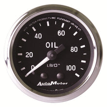 画像をギャラリービューアに読み込む, Autometer Cobra 2-1/16in 100 PSI Mechanical Oil Pressure Gauge