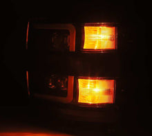 画像をギャラリービューアに読み込む, AlphaRex 15-18 Chevy 2500HD NOVA LED Proj Headlight Plank Style Jet Blk w/Activ Light/Seq Signal/DRL